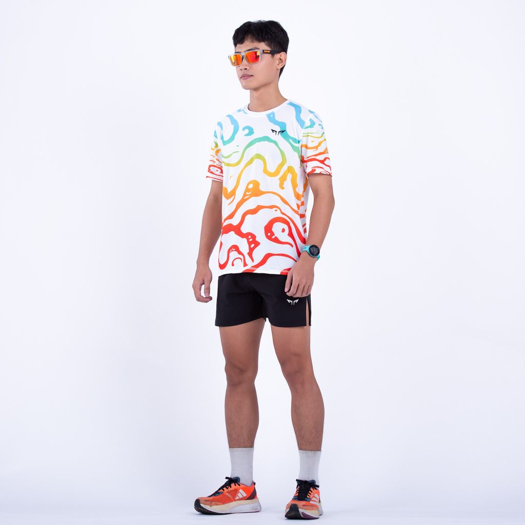 Áo Chạy Bộ Nam Wolf Active Mạch Ngầm 28, Chất Vải Wolf Active Nhẹ, Nhanh Khô, Thoáng Khí