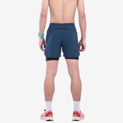 Quần 2 Lớp Chạy Bộ Tập Gym Wolf Active Max Speed 195, Chất Vải Cao Cấp, Nhanh Khô, Nhẹ, Nhiều Túi