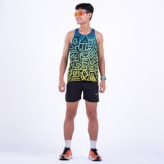 Áo Singlet Chạy Bộ Wolf Active Vui Vẻ 1 - 36, Áo Chạy Bộ Cao Cấp, Quick Dry, Nhanh Khô, Co Giãn 4 Chiều