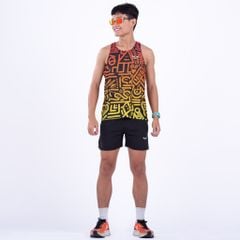 Áo Singlet Chạy Bộ Wolf Active Vui Vẻ 1 - 36, Áo Chạy Bộ Cao Cấp, Quick Dry, Nhanh Khô, Co Giãn 4 Chiều