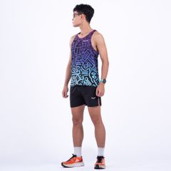 Áo Singlet Chạy Bộ Wolf Active Vui Vẻ 1 - 36, Áo Chạy Bộ Cao Cấp, Quick Dry, Nhanh Khô, Co Giãn 4 Chiều