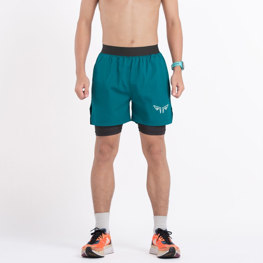 Quần 2 Lớp Chạy Bộ, Tập Gym Wolf Active Essential V1 110, Quần 2 Lớp Chạy Bộ, Tập Gym, Chất Vải Cao Cấp