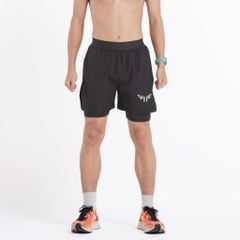 Quần 2 Lớp Chạy Bộ, Tập Gym Wolf Active Essential V1 110, Quần 2 Lớp Chạy Bộ, Tập Gym, Chất Vải Cao Cấp