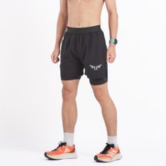 Quần 2 Lớp Chạy Bộ, Tập Gym Wolf Active Essential V1 110, Quần 2 Lớp Chạy Bộ, Tập Gym, Chất Vải Cao Cấp