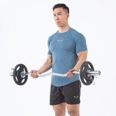 Áo Thun Thể Thao Nam Wolf Active Powerfit 191 Tập Gym, Vải Active Max Mềm Mịn, Thoáng Khí