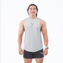 Áo Tanktop Gym Nam Wolf Active Powerfit 187, Áo Ba Lỗ Gym, Vải Poly Mềm Mịn, Co Giãn 4 Chiều, Thấm Hút Mồ Hôi