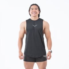 Áo Tanktop Gym Nam Wolf Active Powerfit 187, Áo Ba Lỗ Gym, Vải Poly Mềm Mịn, Co Giãn 4 Chiều, Thấm Hút Mồ Hôi