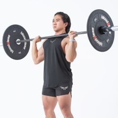 Áo Tanktop Gym Nam Wolf Active Powerfit 187, Áo Ba Lỗ Gym, Vải Poly Mềm Mịn, Co Giãn 4 Chiều, Thấm Hút Mồ Hôi