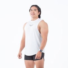 Áo Tanktop Gym Nam Wolf Active Powerfit 187, Áo Ba Lỗ Gym, Vải Poly Mềm Mịn, Co Giãn 4 Chiều, Thấm Hút Mồ Hôi