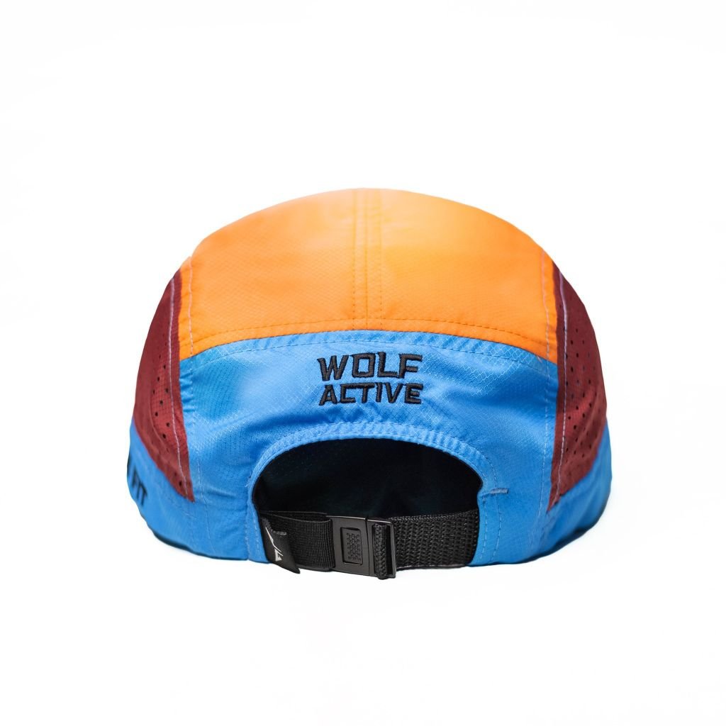 Nón Chạy Bộ Wolf Active Original 172, Phối Màu (Cam, Xanh Dương, Đỏ)