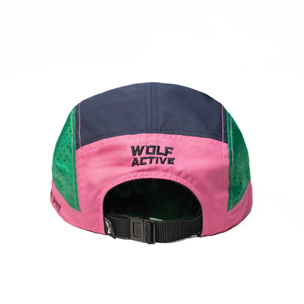 Nón Chạy Bộ Wolf Active Original 172, Phối Màu (Hồng, Xanh lá, Xanh navy)