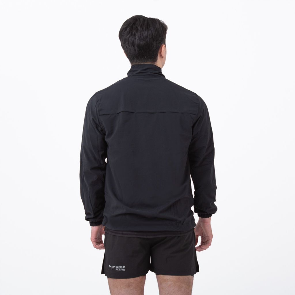 Áo Khoác Thể Thao Wolf Active Essential 72, Áo Khoác 2 Lớp, Chất Vải Nhẹ, Mát