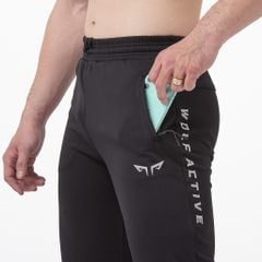 Quần Jogger Thể Thao Wolf Active Powerfit 181, Quần Dài Thể Thao Nam, Co Giãn 4 Chiều, Thoải Mái Vận Động