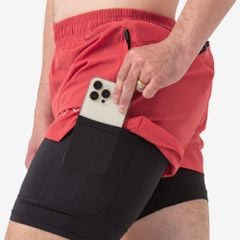 Quần Thể Thao 2 lớp 2in1 Nam Wolf Active Essential V2 175,Thoải Mái Vận Động, Tiện Lợi Mọi Lúc
