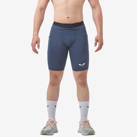 Quần Bó Cơ Nam Wolf Active Super Fast 144, Quần Bó Cơ Nhiều Túi, Chất Liệu Mềm Mịn, Co Giãn 4 Chiều