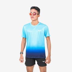 Áo Thun Chạy Bộ Nam Base Run 225, Áo Chạy Bộ Thoáng Khí, Nhẹ, Nhanh Khô, chất vải Active Pro