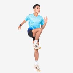Áo Thun Chạy Bộ Nam Base Run 225, Áo Chạy Bộ Thoáng Khí, Nhẹ, Nhanh Khô, chất vải Active Pro