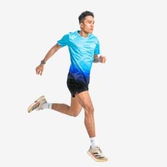 Áo Thun Chạy Bộ Nam Base Run 225, Áo Chạy Bộ Thoáng Khí, Nhẹ, Nhanh Khô, chất vải Active Pro