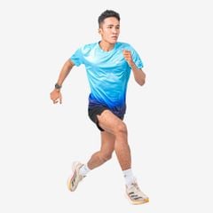 Áo Thun Chạy Bộ Nam Base Run 225, Áo Chạy Bộ Thoáng Khí, Nhẹ, Nhanh Khô, chất vải Active Pro