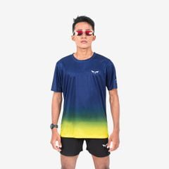 Áo Thun Chạy Bộ Nam Base Run 225, Áo Chạy Bộ Thoáng Khí, Nhẹ, Nhanh Khô, chất vải Active Pro