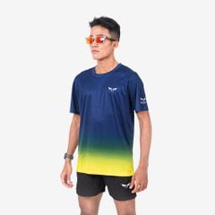 Áo Thun Chạy Bộ Nam Base Run 225, Áo Chạy Bộ Thoáng Khí, Nhẹ, Nhanh Khô, chất vải Active Pro