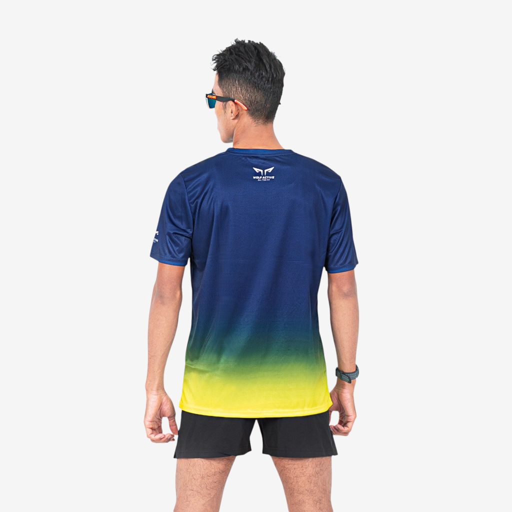 Áo Thun Chạy Bộ Nam Base Run 225, Áo Chạy Bộ Thoáng Khí, Nhẹ, Nhanh Khô, chất vải Active Pro
