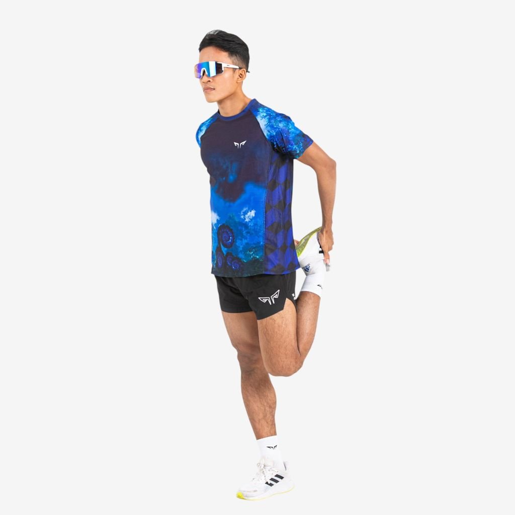 Áo Thun Nam Chạy Bộ Wolf Active Dark Fern 261, Form Mạnh Mẽ, Chất Vải Nhẹ, Thiết Kế Đẳng Cấp