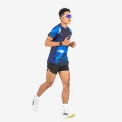 Áo Thun Nam Chạy Bộ Wolf Active Dark Fern 261, Form Mạnh Mẽ, Chất Vải Nhẹ, Thiết Kế Đẳng Cấp