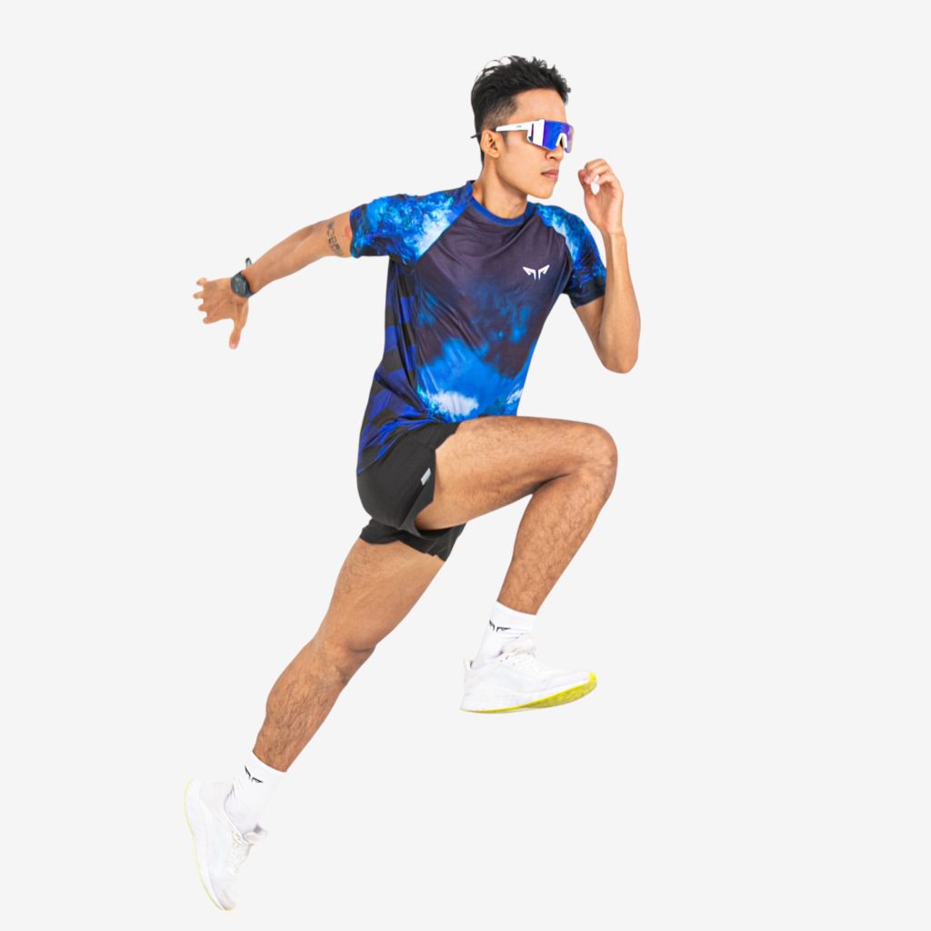 Áo Thun Nam Chạy Bộ Wolf Active Dark Fern 261, Form Mạnh Mẽ, Chất Vải Nhẹ, Thiết Kế Đẳng Cấp
