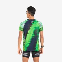 Áo Thun Chạy Bộ Nam Wolf Active Fern Cell 265, Chất Vải Wolf Active Siêu Nhẹ, Thoáng Khí, Đẹp Mắt