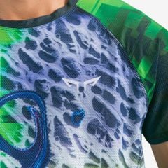 Áo Thun Chạy Bộ Nam Wolf Active Fern Cell 265, Chất Vải Wolf Active Siêu Nhẹ, Thoáng Khí, Đẹp Mắt