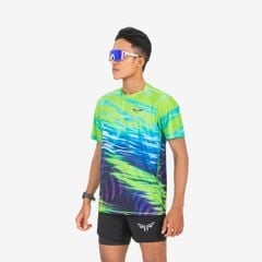 Áo Thun Chạy Bộ Nam Wolf Active The Leaf 260, Thiết Kế Đẳng Cấp, Vải Siêu Nhẹ, Thoáng Khí, Mát Mẻ