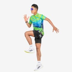 Áo Thun Chạy Bộ Nam Wolf Active The Leaf 260, Thiết Kế Đẳng Cấp, Vải Siêu Nhẹ, Thoáng Khí, Mát Mẻ