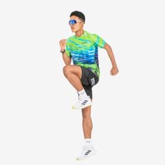 Áo Thun Chạy Bộ Nam Wolf Active The Leaf 260, Thiết Kế Đẳng Cấp, Vải Siêu Nhẹ, Thoáng Khí, Mát Mẻ