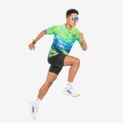 Áo Thun Chạy Bộ Nam Wolf Active The Leaf 260, Thiết Kế Đẳng Cấp, Vải Siêu Nhẹ, Thoáng Khí, Mát Mẻ