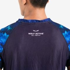 Áo Thun Nam Chạy Bộ Wolf Active Dark Fern 261, Form Mạnh Mẽ, Chất Vải Nhẹ, Thiết Kế Đẳng Cấp