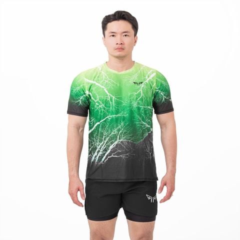 Áo Thun Chạy Bộ Nam Wolf Active Winter Light 142, Chất Vải Wolf Active Nhẹ, Nhanh Khô, Co Giãn 4 Chiều