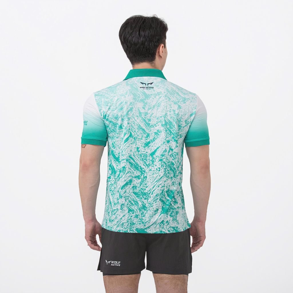 Áo Polo Thể Thao Nam Wolf Active Ocean Man 156 Phong Cách Nam Tính, Hiệu Suất Đỉnh Cao