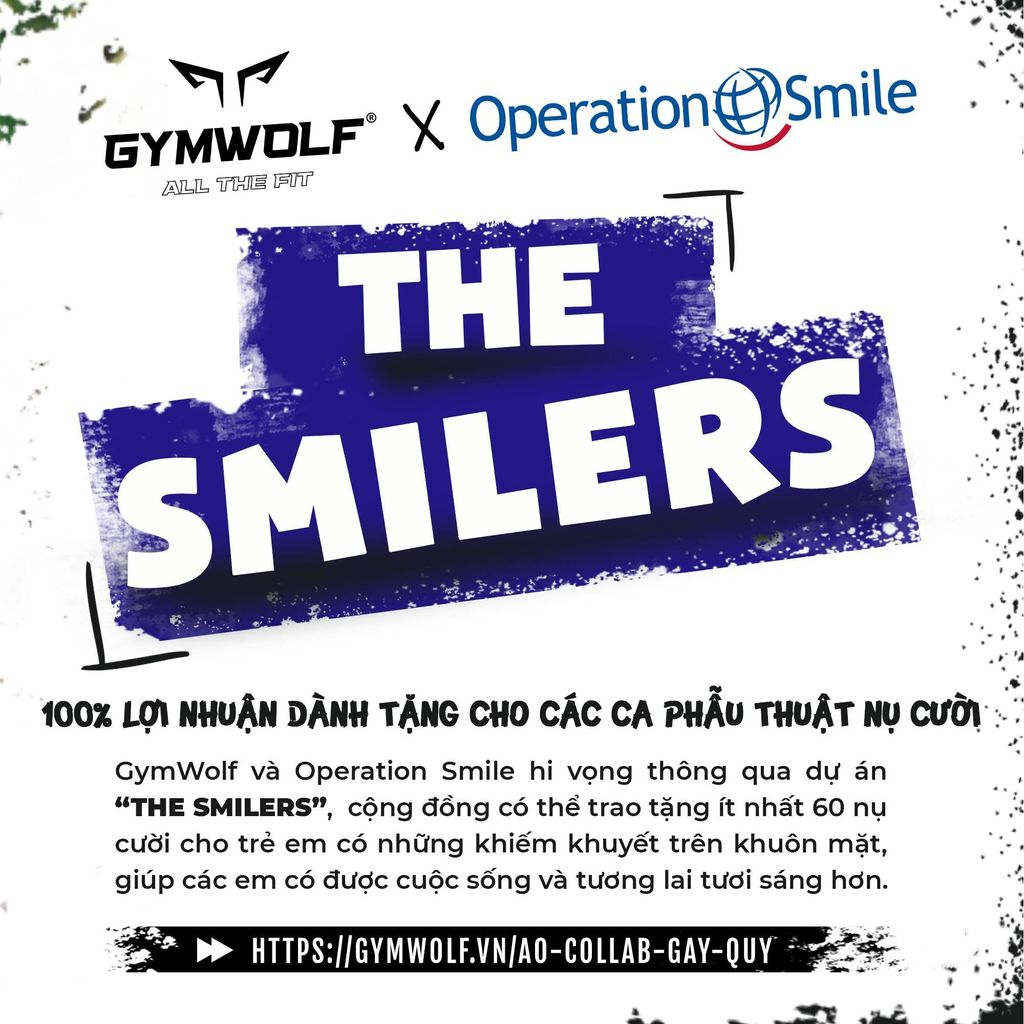 Áo Chạy Bộ Wolf Active The Smiler Chất Vải Wolf Active Cao Cấp Mềm Mịn, Nhẹ,  Nhanh Khô, Co Giãn 4 Chiều