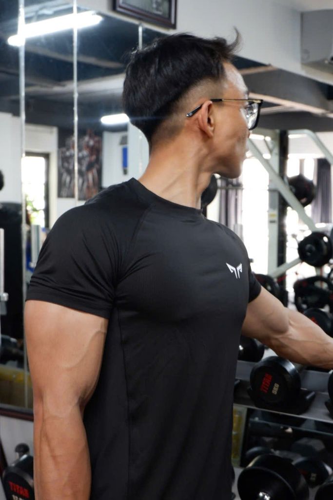 Áo Thể Thao Nam Wolf Active Gym Essential II 201, Chất Vải Maxcool Mềm Mịn, Mát Mẻ