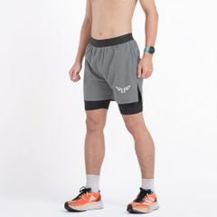 Quần 2 Lớp Chạy Bộ, Tập Gym Wolf Active Essential V1 110, Quần 2 Lớp Chạy Bộ, Tập Gym, Chất Vải Cao Cấp