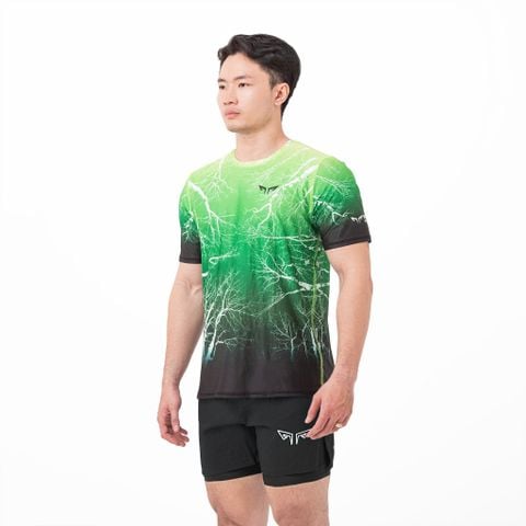 Áo Thun Chạy Bộ Nam Wolf Active Winter Light 142, Chất Vải Wolf Active Nhẹ, Nhanh Khô, Co Giãn 4 Chiều