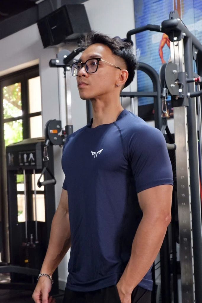 Áo Thể Thao Nam Wolf Active Gym Essential II 201, Chất Vải Maxcool Mềm Mịn, Mát Mẻ