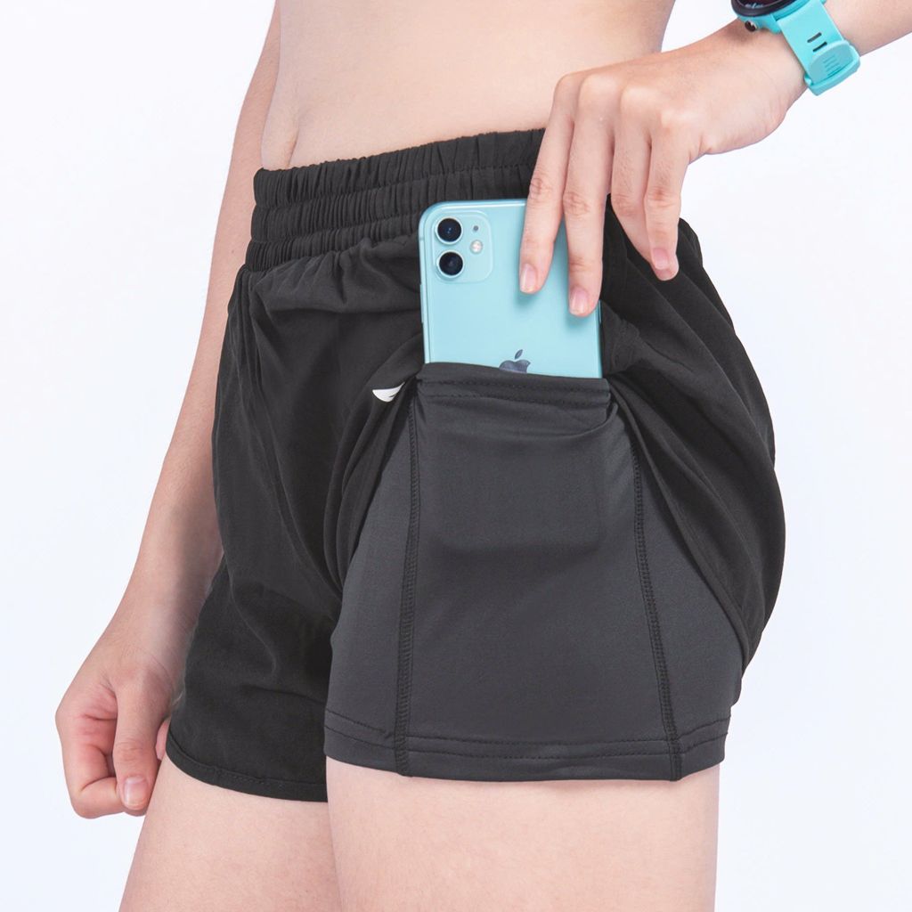 Quần Chạy Bộ Nữ Wolf Active Essential Run 112, Form Dáng Cực Đẹp, Chất Vải Siêu Nhẹ, Nhanh Khô