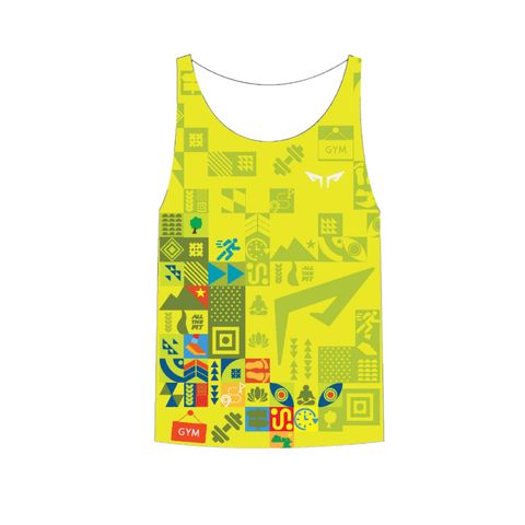 Áo Ba Lỗ Chạy Bộ Nam Wolf Active, Áo Ba Lỗ Chạy Bộ, Chất Vải Active Max Mềm Mịn, Thấm Hút Mồ Hôi Tốt