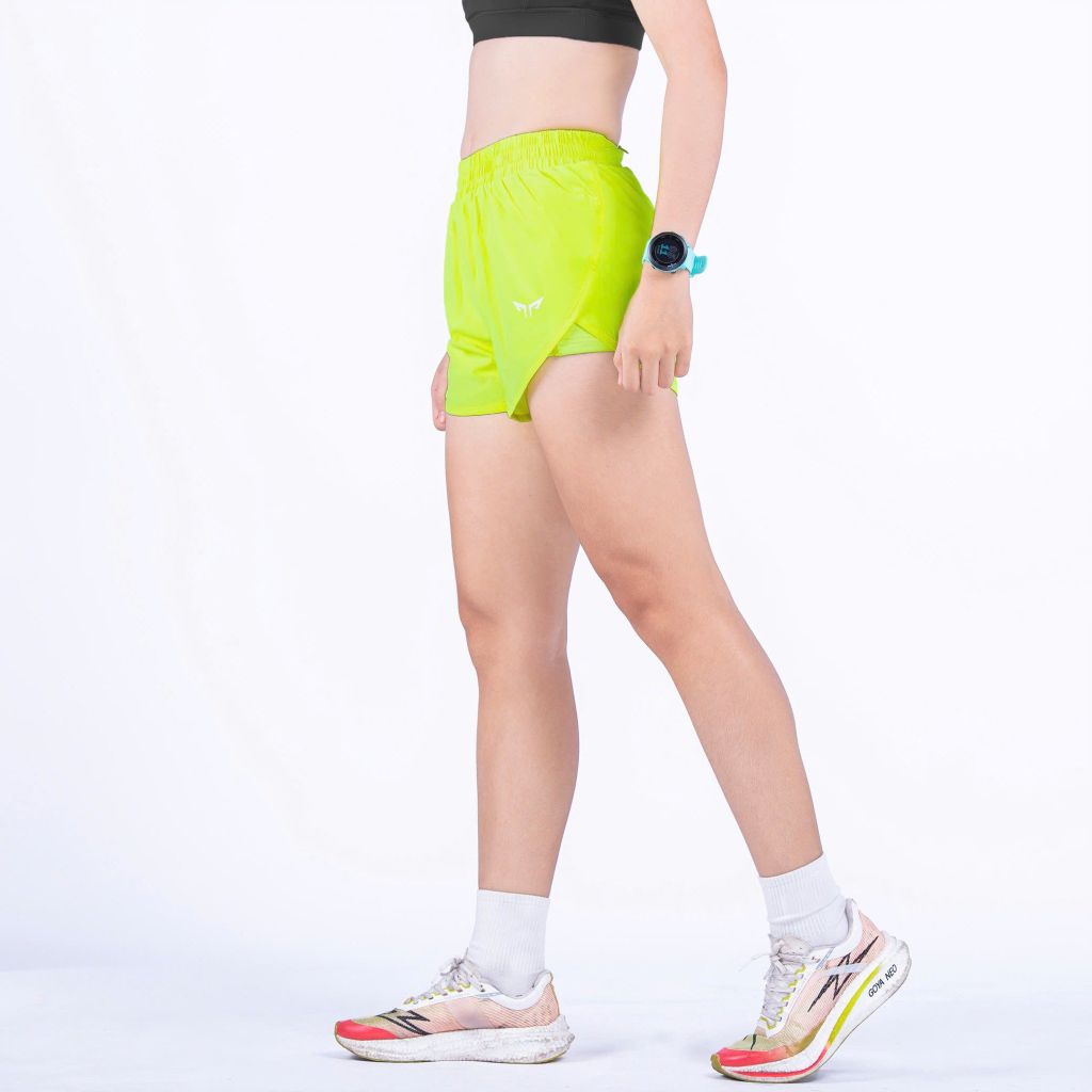 Quần Chạy Bộ Nữ Wolf Active Essential Run 112, Form Dáng Cực Đẹp, Chất Vải Siêu Nhẹ, Nhanh Khô