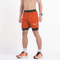 Quần 2 Lớp Chạy Bộ, Tập Gym Wolf Active Essential V1 110, Quần 2 Lớp Chạy Bộ, Tập Gym, Chất Vải Cao Cấp