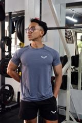 Áo Thể Thao Nam Wolf Active Gym Essential II 201, Chất Vải Maxcool Mềm Mịn, Mát Mẻ
