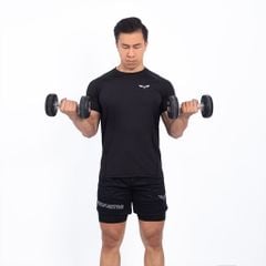 Áo Thể Thao Nam Wolf Active Gym Essential II 201, Chất Vải Maxcool Mềm Mịn, Mát Mẻ