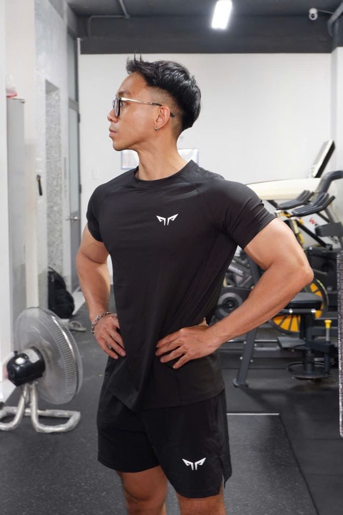 Áo Thể Thao Nam Wolf Active Gym Essential II 201, Chất Vải Maxcool Mềm Mịn, Mát Mẻ